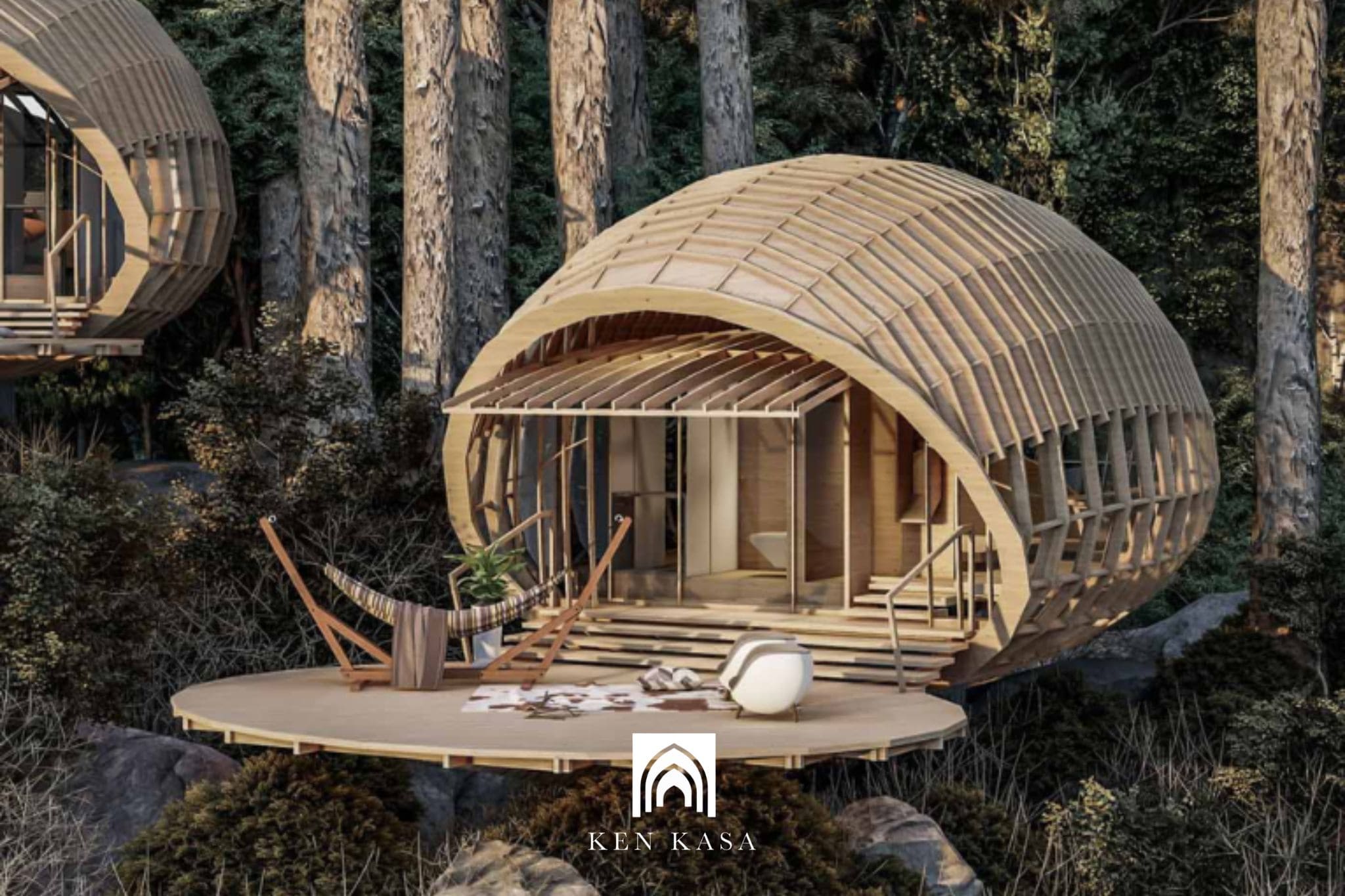 Mẫu thiết kế bungalow bằng tre, nứa, rơm, rạ